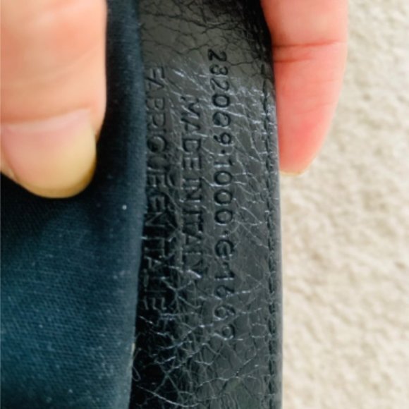 BALENCIAGA Agneau Giant 12 Gold Part Time Black - Picture 6 of 10